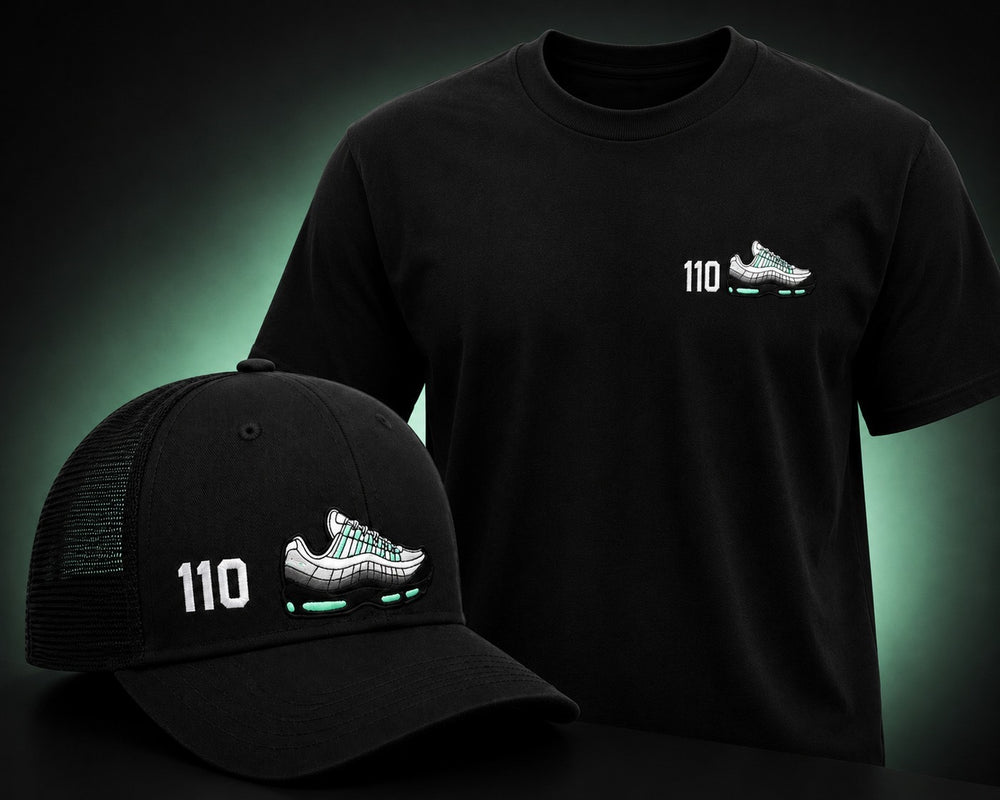 Hyper Turquoise Bundle Cap + T-Shirt